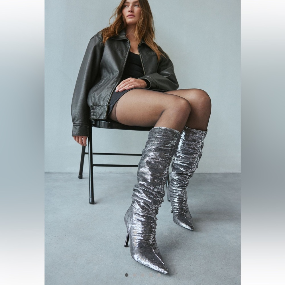 D’Amelio Cristean 2 Sequin Boots